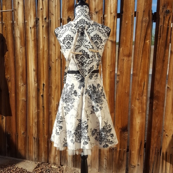 JODI KRISTOPHER Halter Rockabilly Swing Dress ☀️ - Picture 2 of 7